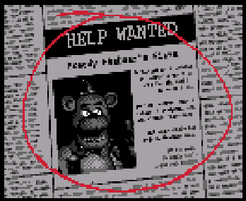 What's black and white and red all over?